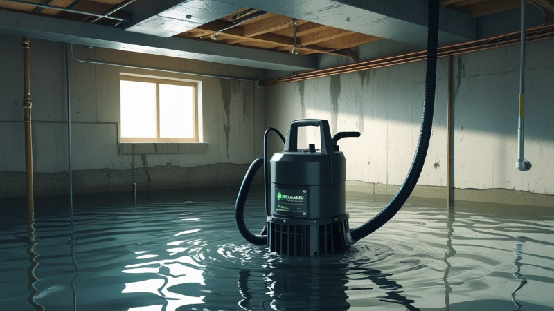 Basement Pump Out service